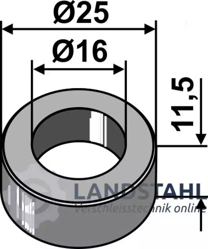 Buchse D25
